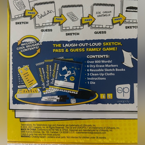 Telestrations The Telephone Game Sketched Out! 6 Player Family Pack  Ages 8+ New - Picture 5 of 9